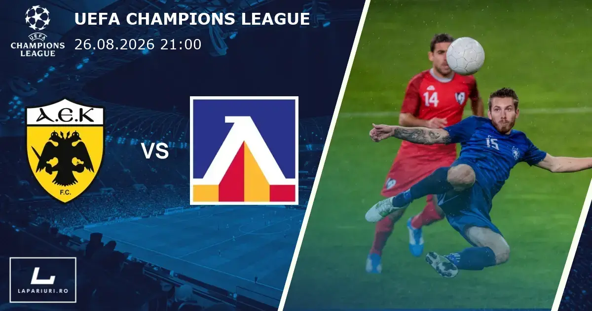 AEK Athens_Levski Sofia_ponturi_pariuri_fotbal_26082026