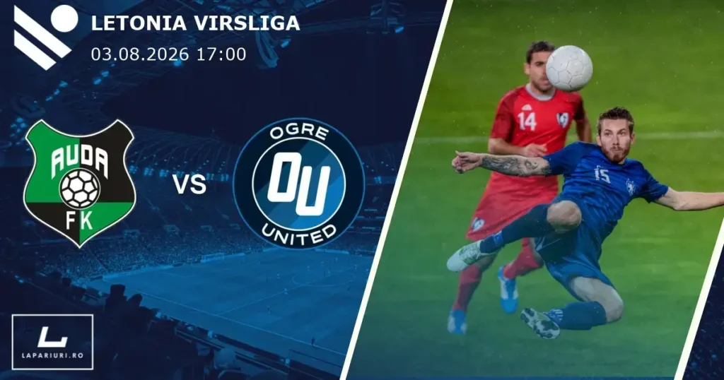 Auda Kekava_Ogre United_ponturi_pariuri_fotbal_03082026