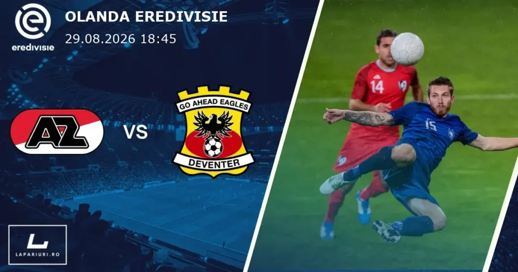 AZ Alkmaar_Go Ahead Eagles_ponturi_pariuri_fotbal_29082026
