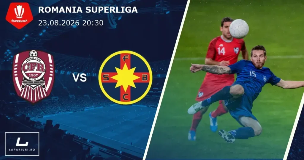 CFR Cluj_FCSB_ponturi_pariuri_fotbal_23082026