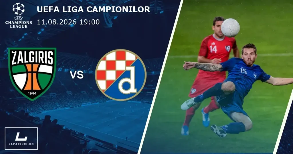Kauno Zalgiris_Dinamo Zagreb_ponturi_pariuri_fotbal_11082026