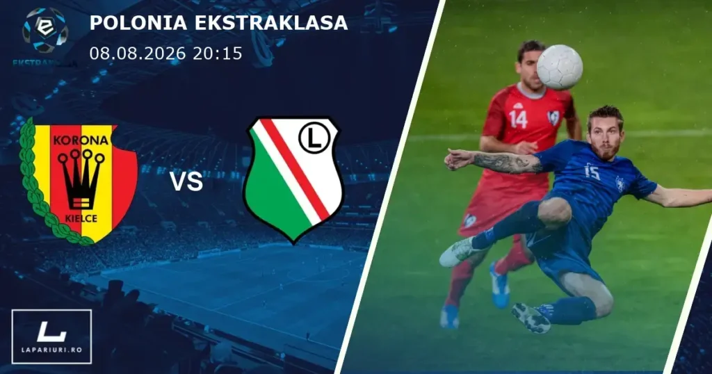 Korona Kielce_Legia Warsaw_ponturi_pariuri_fotbal_08082026