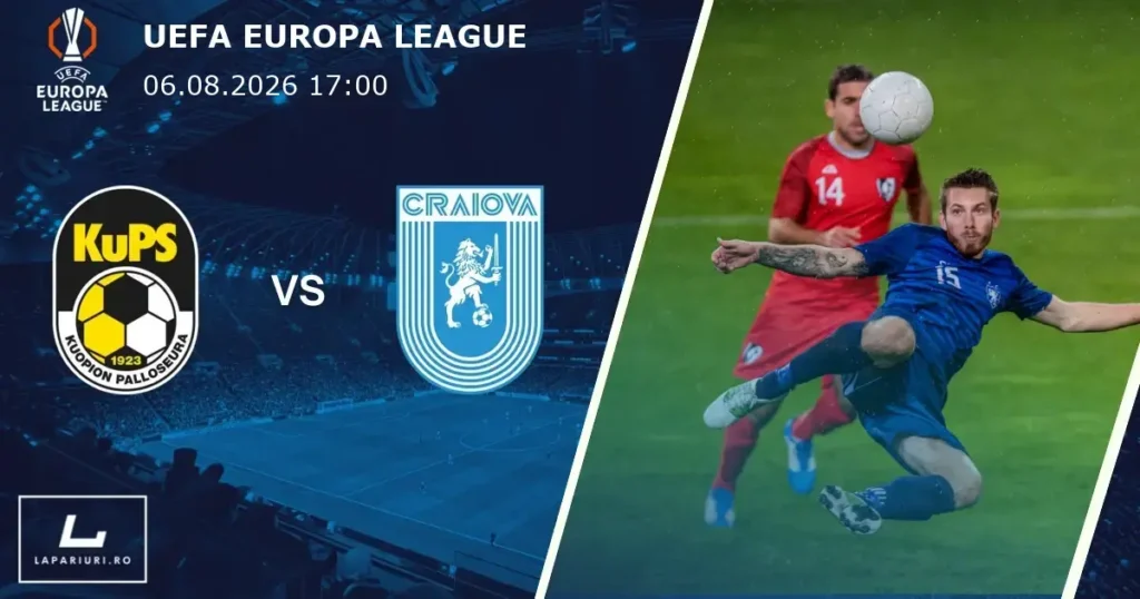 KuPS_Universitatea Craiova_ponturi_pariuri_fotbal_06082026