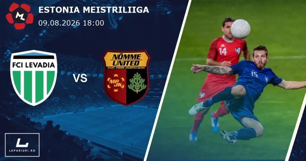 Levadia Tallinn_Nomme United_ponturi_pariuri_fotbal_09082026