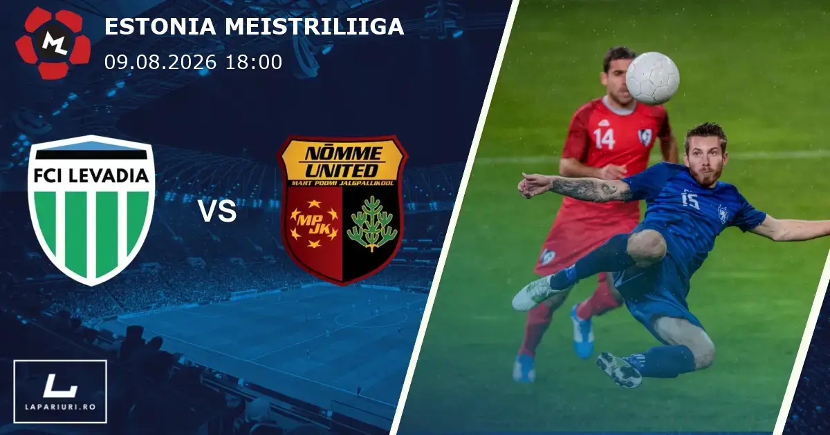 Levadia Tallinn_Nomme United_ponturi_pariuri_fotbal_09082026