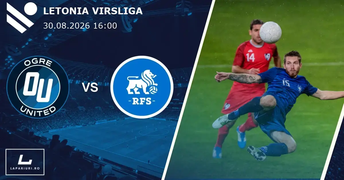 Ogre United_RFS_ponturi_pariuri_fotbal_30082026