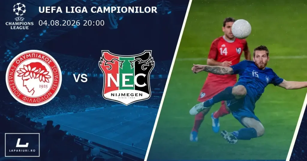 Olympiacos_NEC Nijmegen_ponturi_pariuri_fotbal_04082026