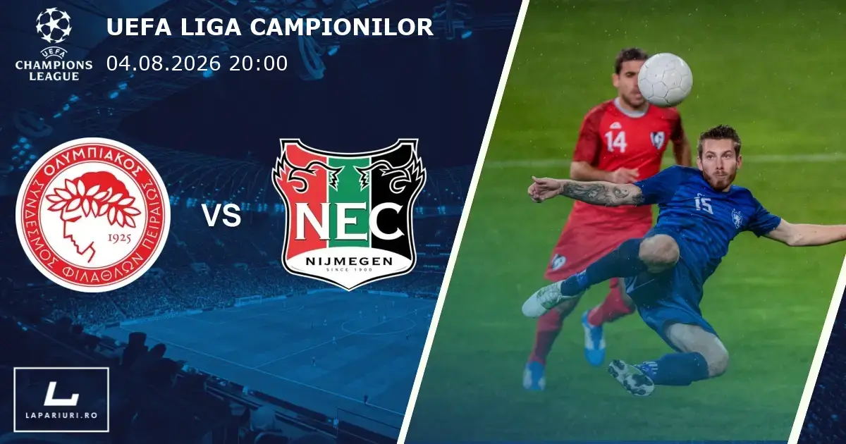 Olympiacos_NEC Nijmegen_ponturi_pariuri_fotbal_04082026