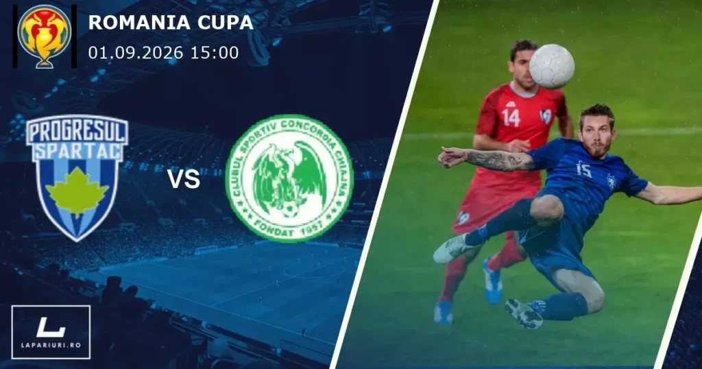 Progresul Spartac_Concordia Chiajna_ponturi_pariuri_fotbal_01092026