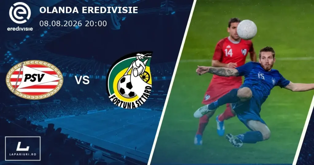 PSV Eindhoven_Fortuna Sittard_ponturi_pariuri_fotbal_08082026