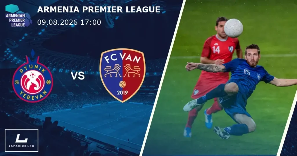 Pyunik Yerevan_Van_ponturi_pariuri_fotbal_08042027