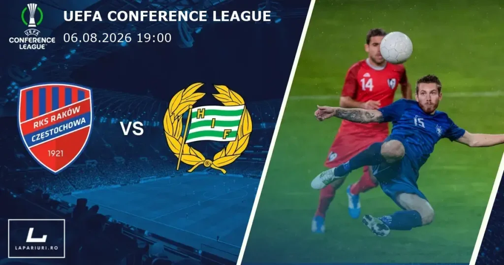 Rakow Czestochowa_Hammarby_ponturi_pariuri_fotbal_06082026