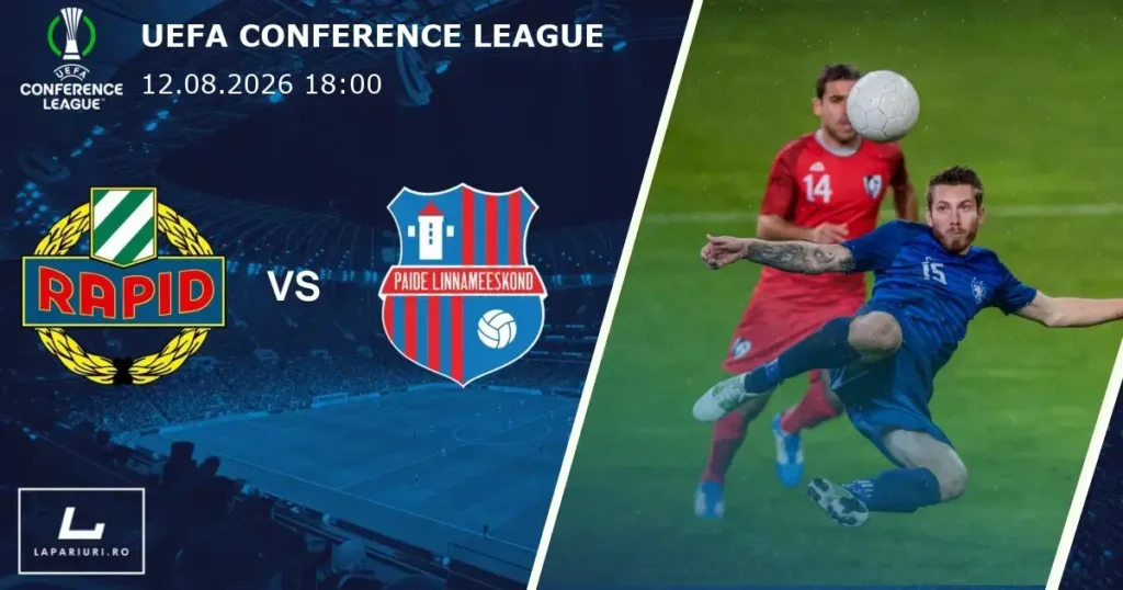 Rapid Vienna_Paide Linnameeskond_ponturi_pariuri_fotbal_12082026