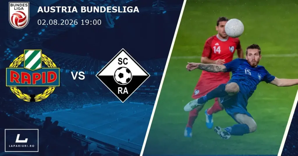 Rapid Vienna_SCR Altach_ponturi_pariuri_fotbal_02082026