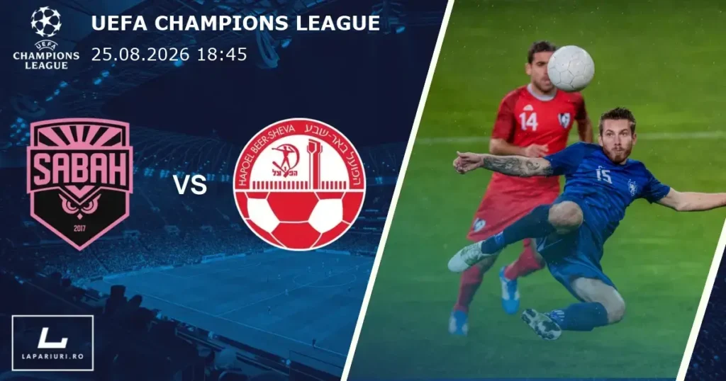 Sabah Baku_Hapoel Beer Sheva_ponturi_pariuri_fotbal_25082026