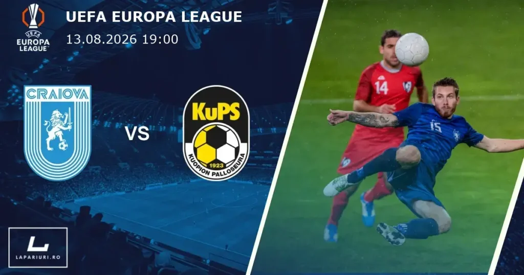 Universitatea Craiova_KuPS_ponturi_pariuri_fotbal_13082026