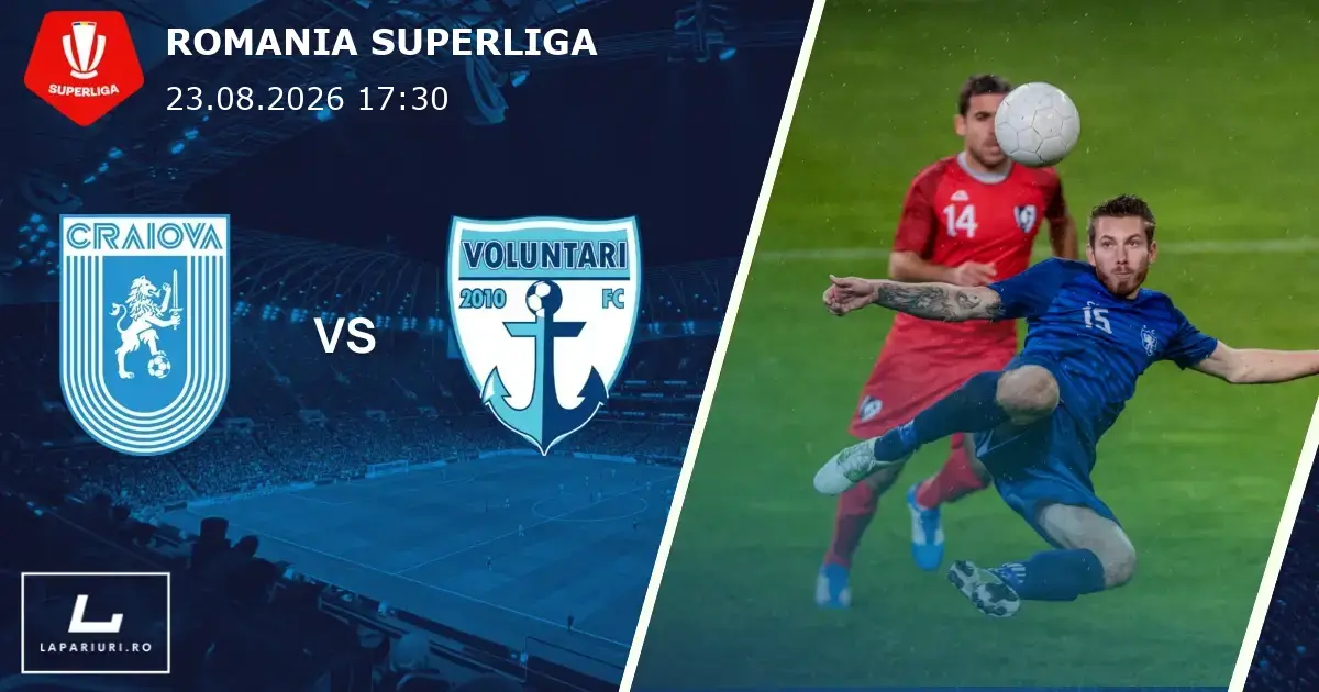 Universitatea Craiova_Voluntari_ponturi_pariuri_fotbal_23082026