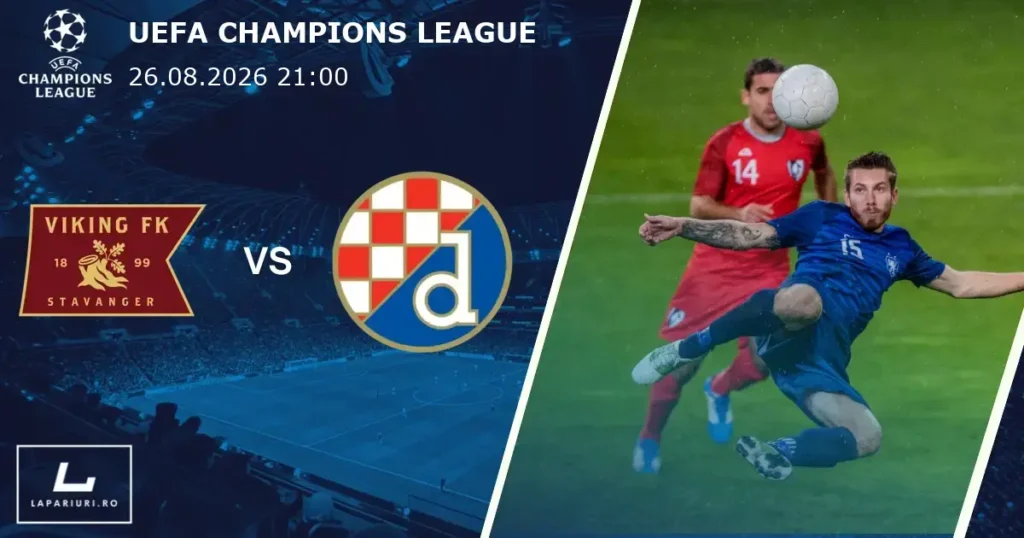 Viking_Dinamo Zagreb_ponturi_pariuri_fotbal_26082026