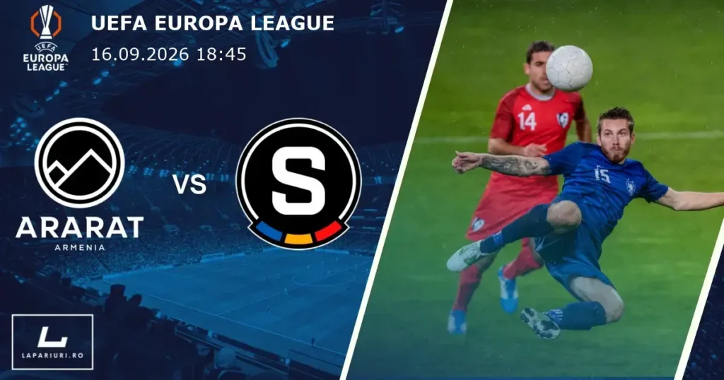 Ararat-Armenia_Sparta Prague_ponturi_pariuri_fotbal_16092026