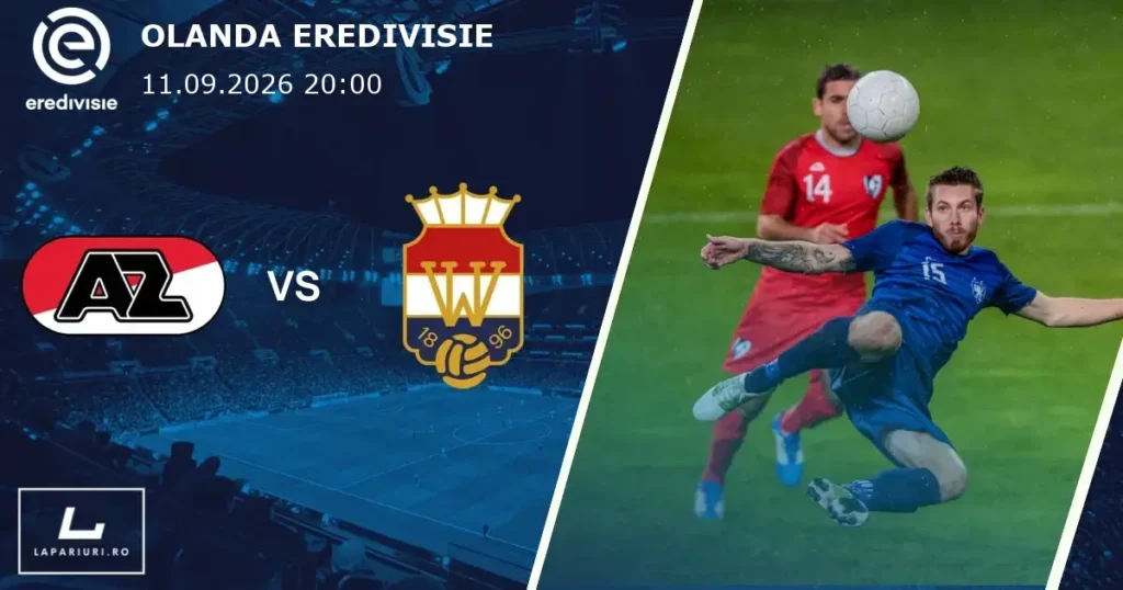 AZ Alkmaar_Willem II_ponturi_pariuri_fotbal_11092026