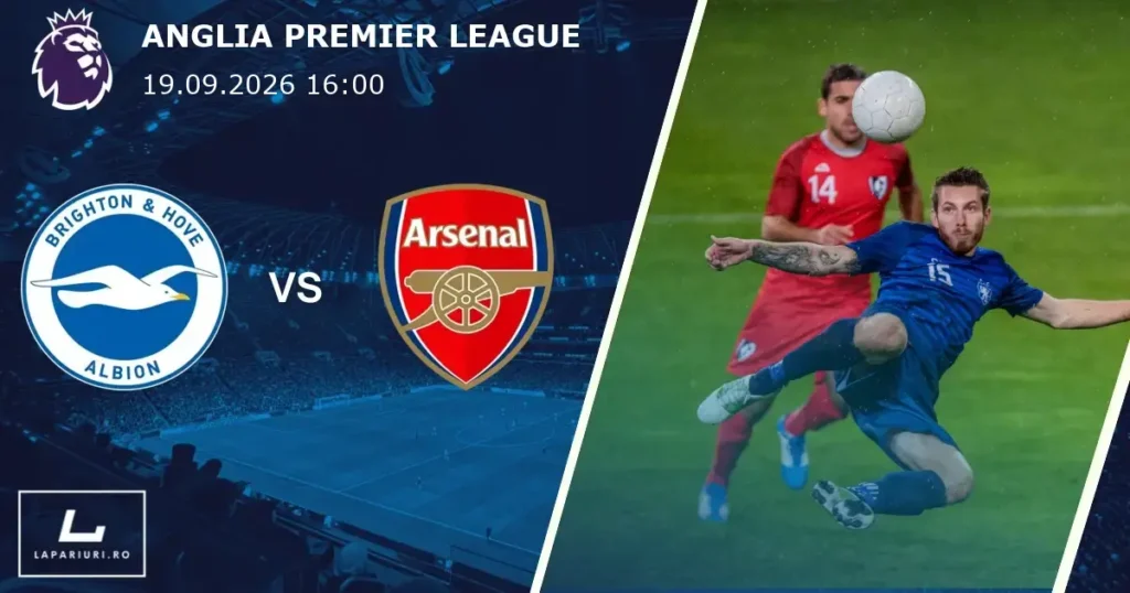 Brighton and Hove Albion_Arsenal_ponturi_pariuri_fotbal_19092026