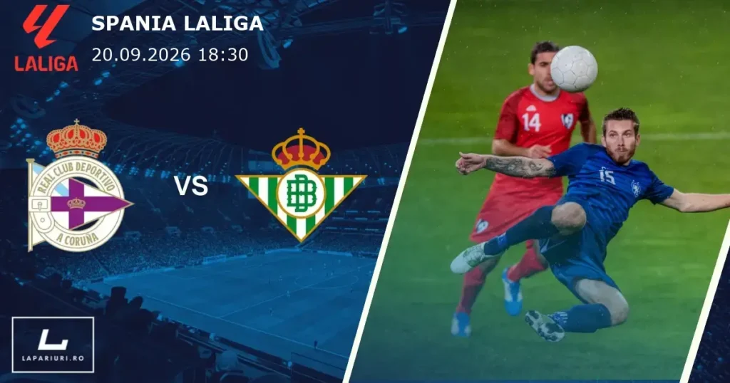 Deportivo de A Coruna_Real Betis_ponturi_pariuri_fotbal_20092026