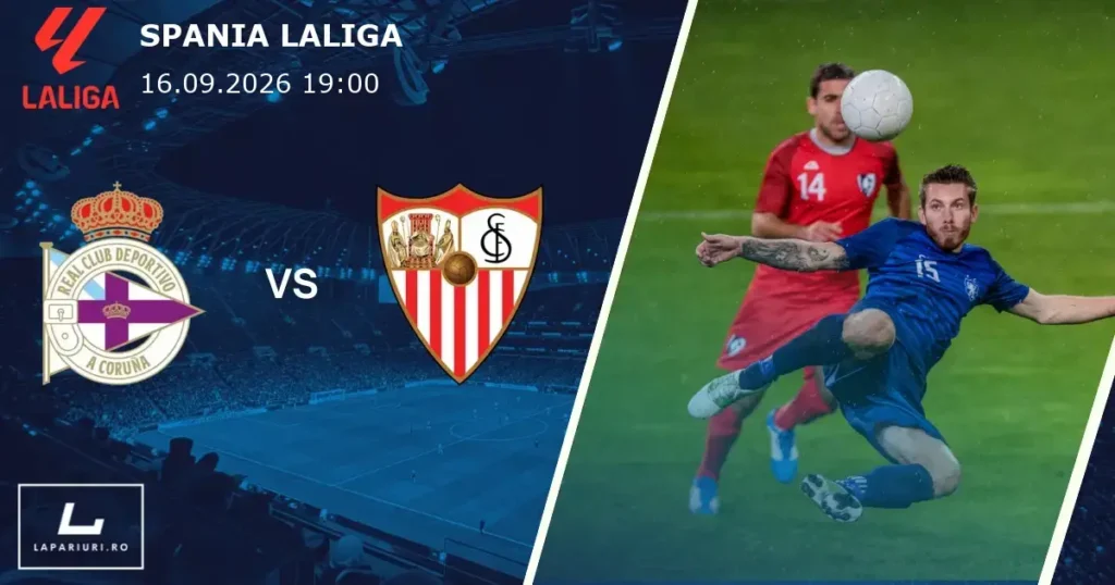 Deportivo de A Coruna_Sevilla_ponturi_pariuri_fotbal_16092026
