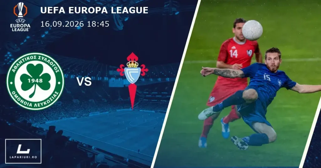 Omonia Nicosia_Celta Vigo_ponturi_pariuri_fotbal_16092026
