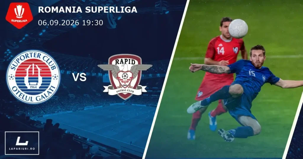 Otelul Galati_Rapid Bucuresti_ponturi_pariuri_fotbal_06092026