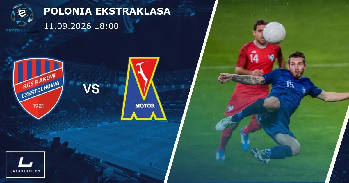 Rakow Czestochowa_Motor Lublin_ponturi_pariuri_fotbal_11092026