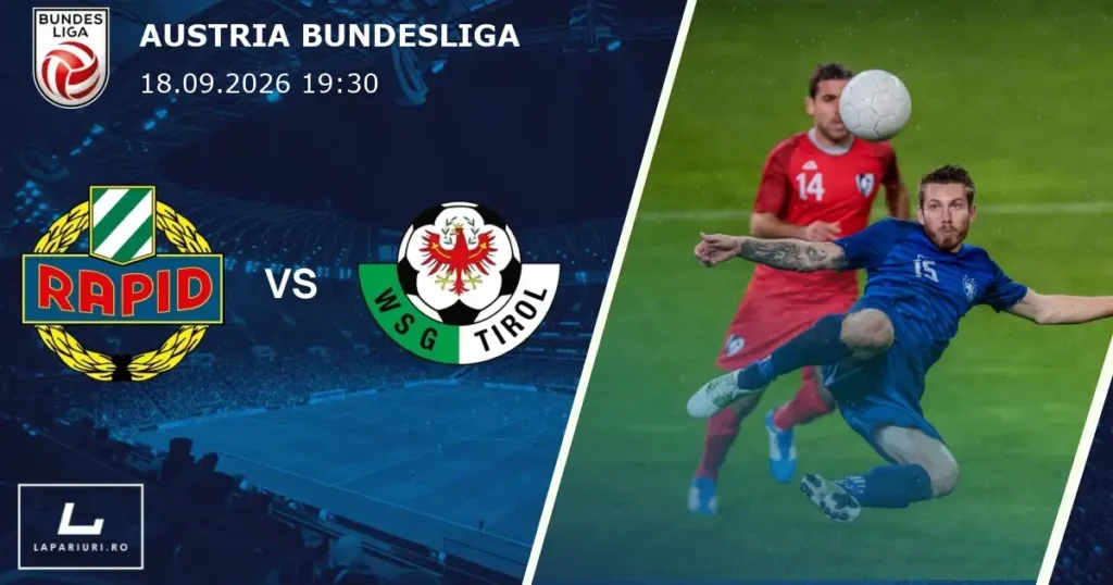 Rapid Vienna_WSG Tirol_ponturi_pariuri_fotbal_18092026