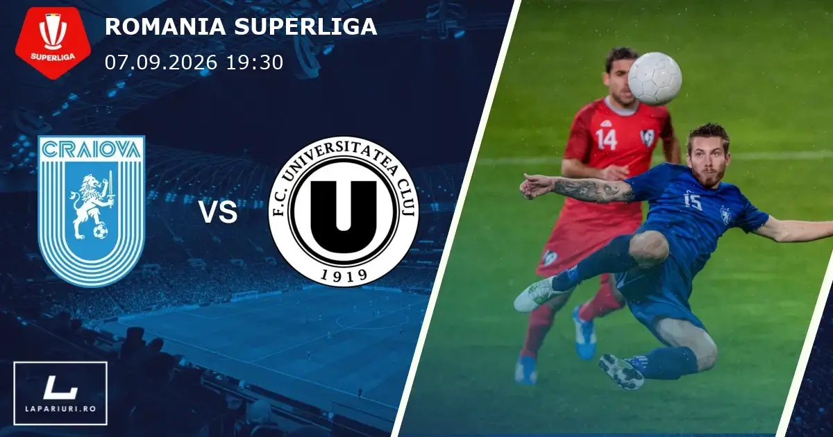 Universitatea Craiova_Universitatea Cluj_ponturi_pariuri_fotbal_12072026