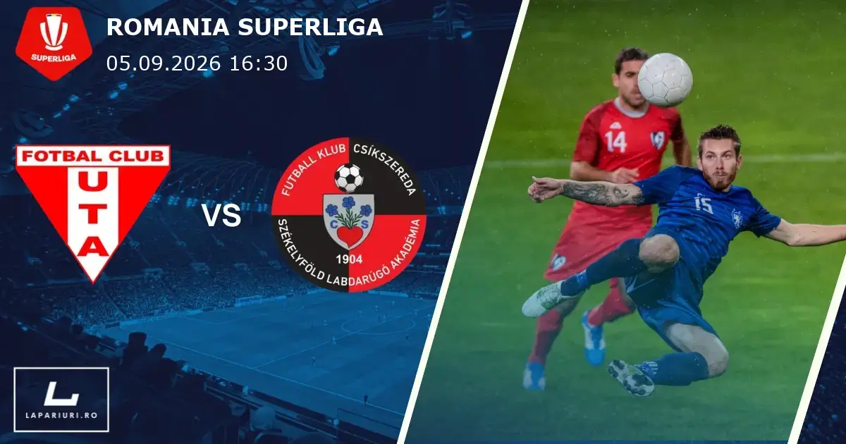 UTA Arad_Csikszereda Miercurea Ciuc_ponturi_pariuri_fotbal_05092026