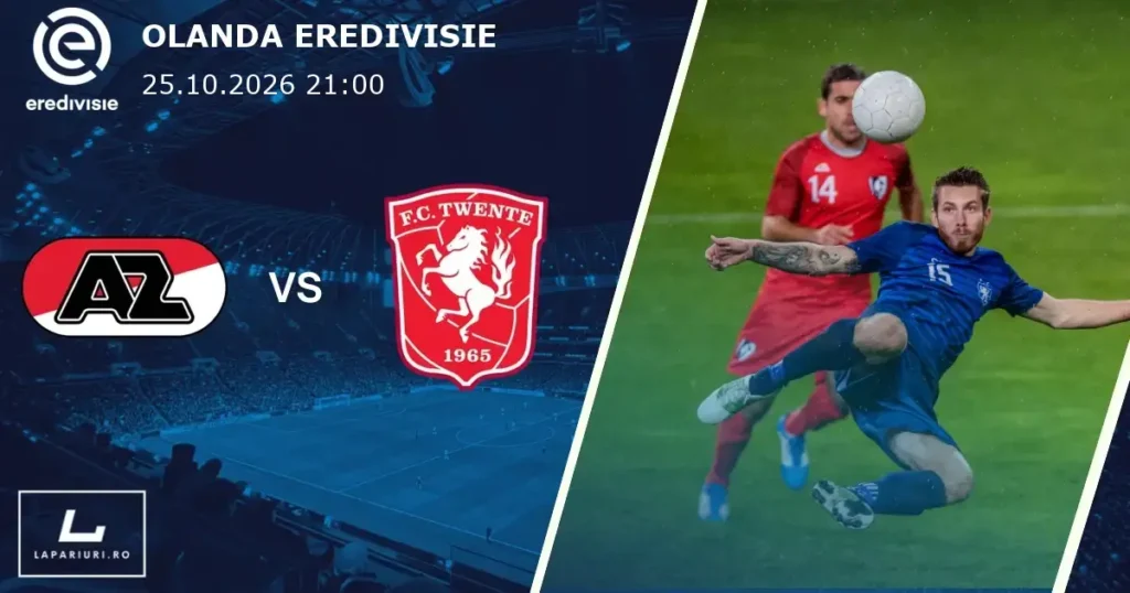 AZ Alkmaar_Twente_ponturi_pariuri_fotbal_25102026