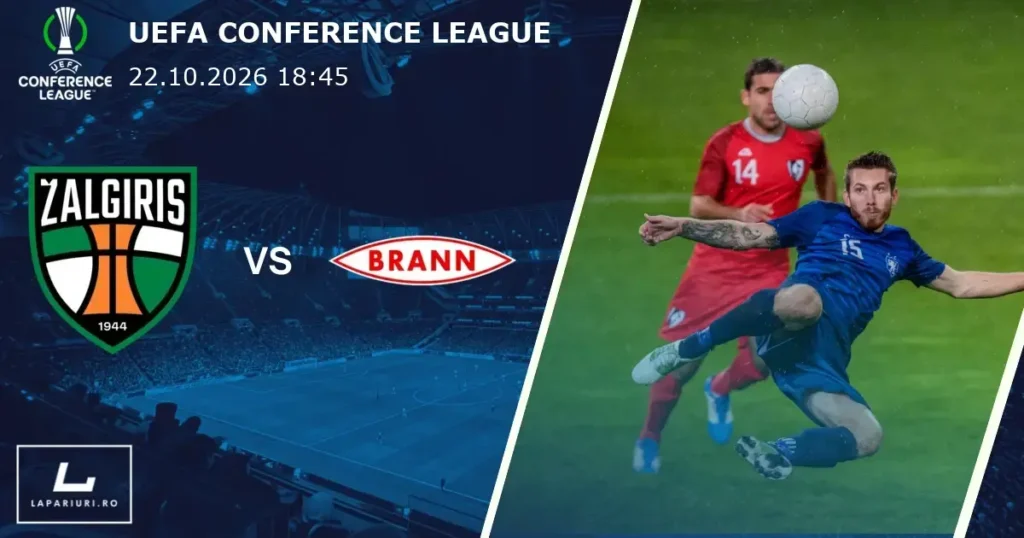 Kauno Zalgiris_Brann_ponturi_pariuri_fotbal_22102026