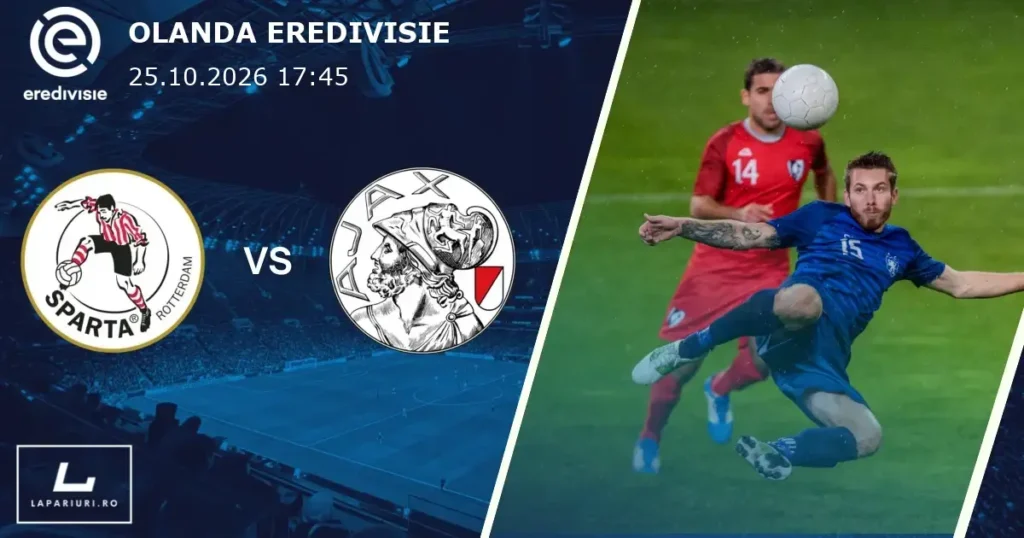 Sparta Rotterdam_Ajax_ponturi_pariuri_fotbal_25102026