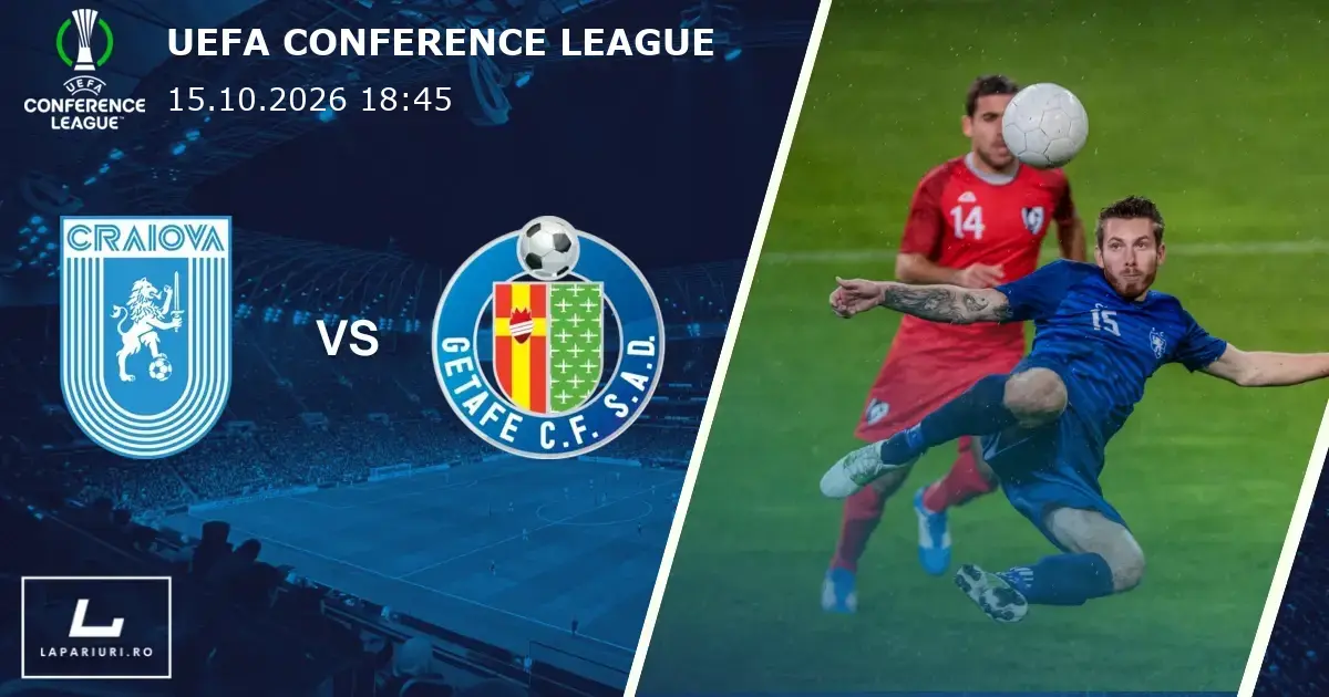Universitatea Craiova_Getafe_ponturi_pariuri_fotbal_15102026